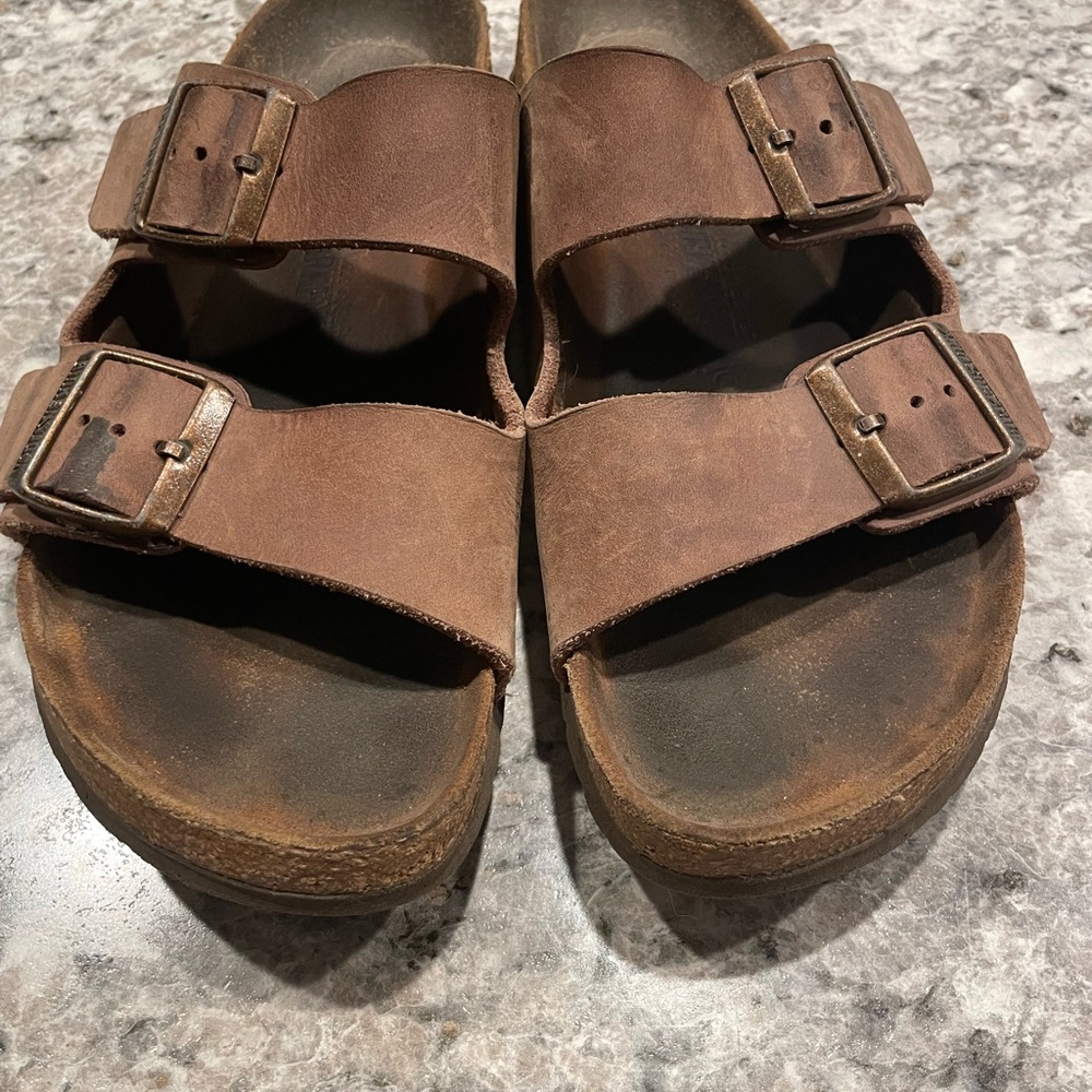 Brown Leather Sandals